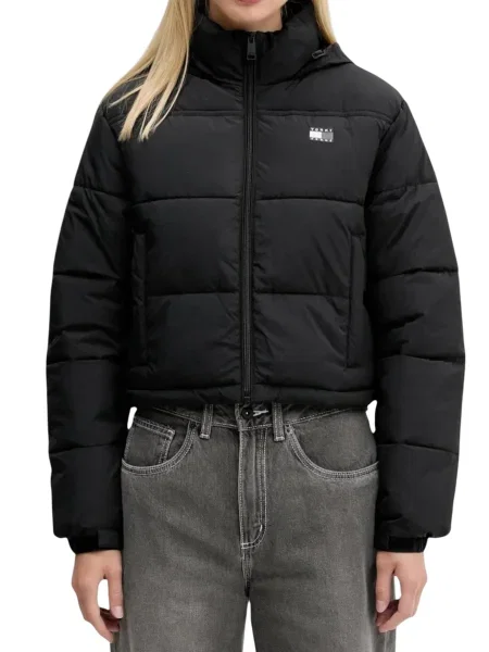 Tommy Hilfiger zimná bunda čierna
