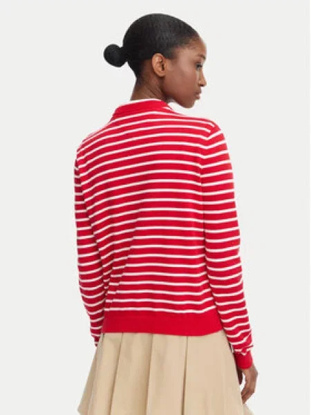 Tommy Jeans Megztinis ESSENTIAL / balta raudona