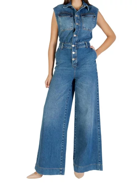 Salopetă Colcci lungă albastru