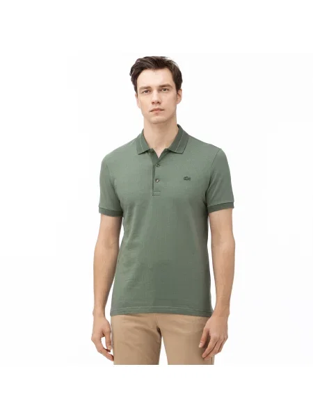 Поло Lacoste.com зеленое