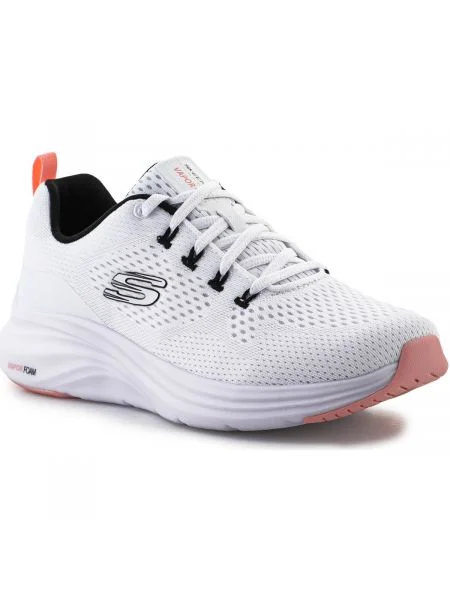 Členkové topánky Skechers biela