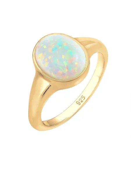 ELLI Inele opal auriu