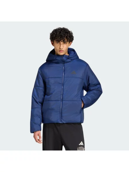 Puchowa ocieplana kurtka Essentials Highloft niebieska