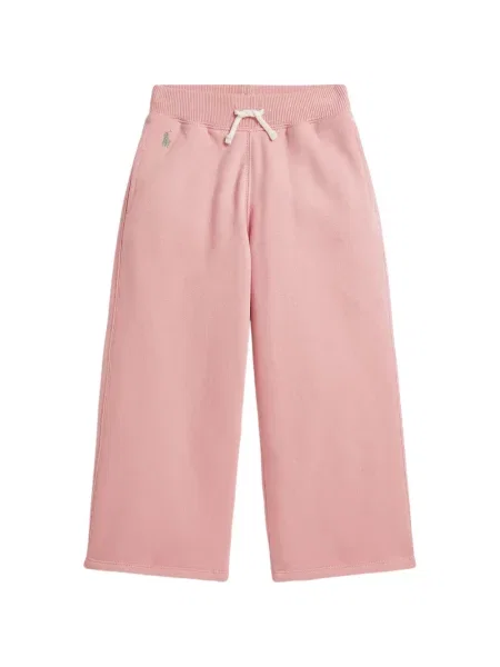 Spodnie dziecięce Polo Ralph Lauren różowe