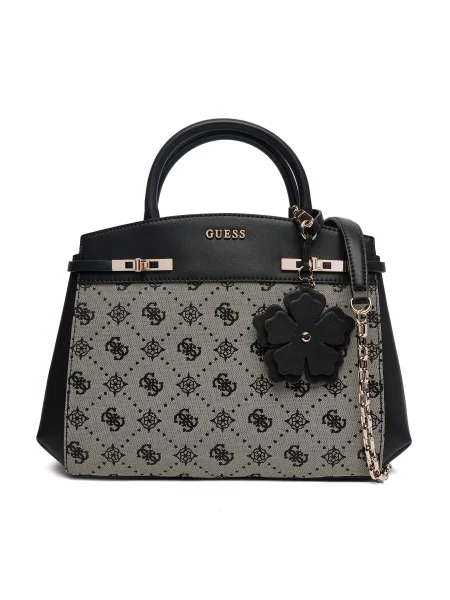 GUESS Poșete MELINDA ecru negru