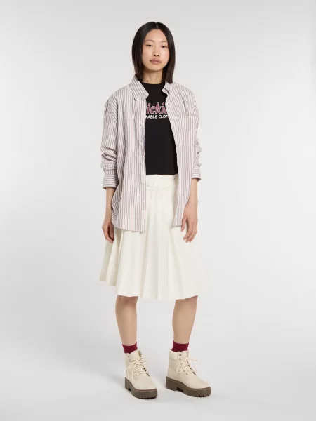 Спідниця міні Dickies Dellrose поліестер/бавовна білий