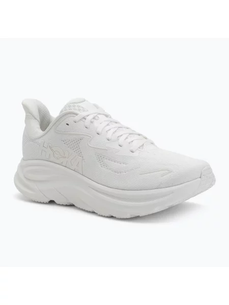 Мъжки обувки за бягане HOKA Clifton 10 white/white бяло