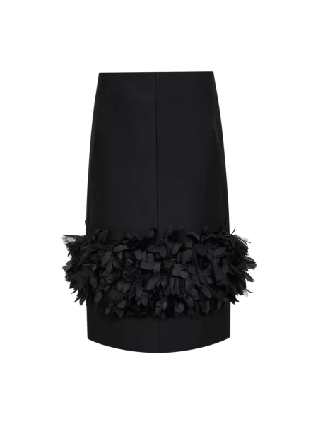 Spódnica Toteme wełniana czarna