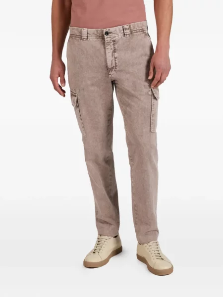 Cu centură pantaloni cargo Incotex