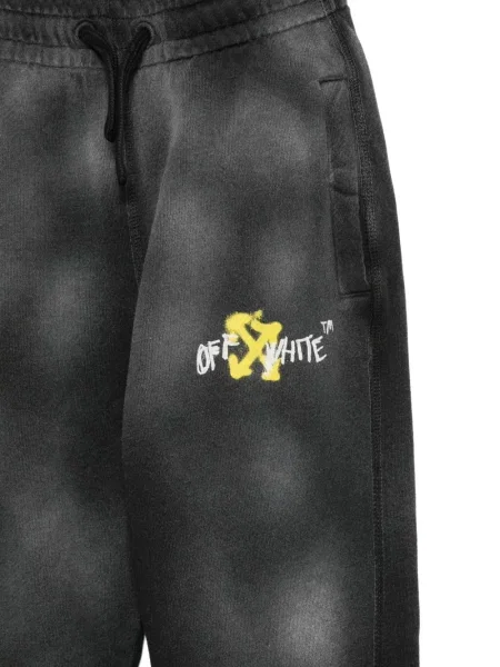 Spodnie dziecięce Off-white białe