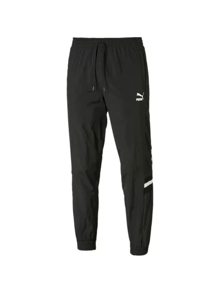 Pantaloni Puma alergare cu autograf negru