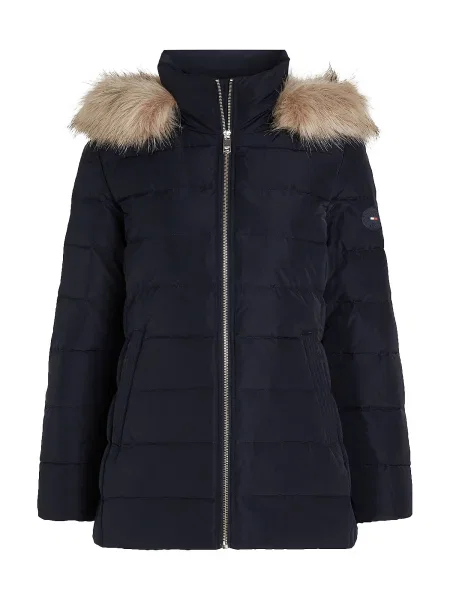 Tommy Hilfiger Geacă din puf Bleumarin