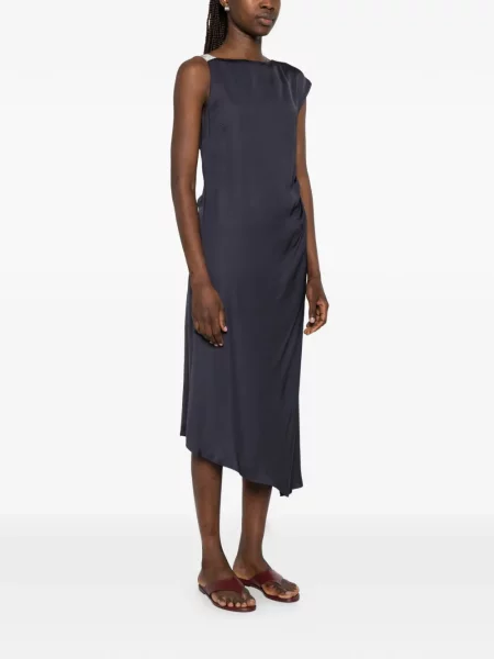 Rochie Peserico drapată albastru