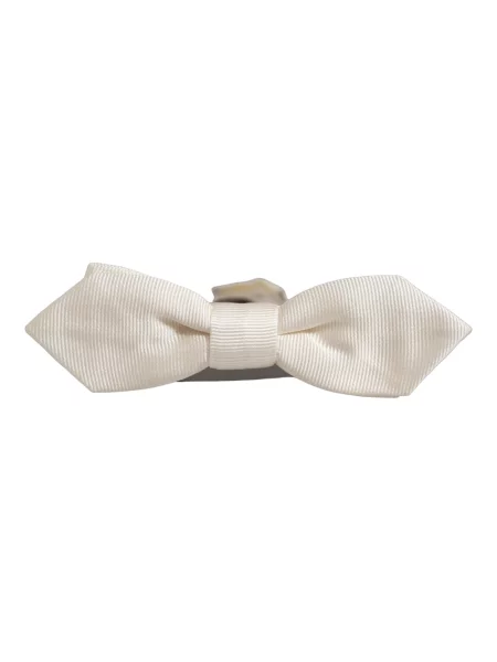 Krawat Dolce And Gabbana wiązany biały