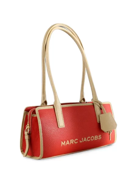 Geantă Marc Jacobs cu autograf roșu
