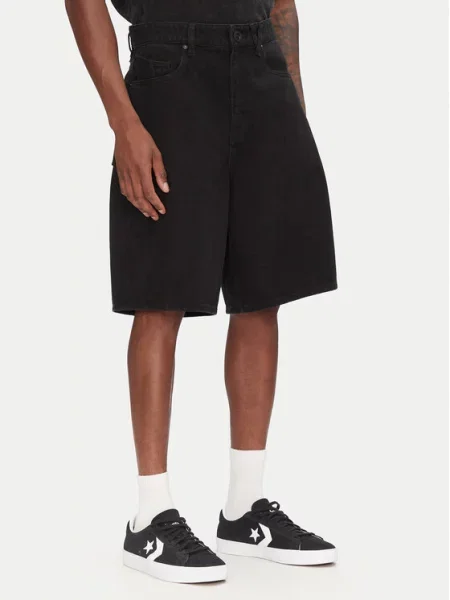 Volcom Szorty jeansowe Billow czarny