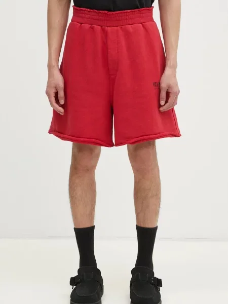Helmut Lang pantaloni scurți din Pstcard Mini Sh.Cmbd roșu