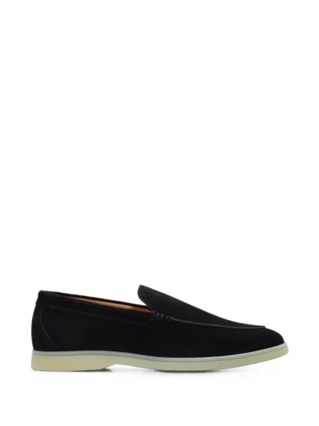Pantofi loafer Posa din piele de căprioară albastru