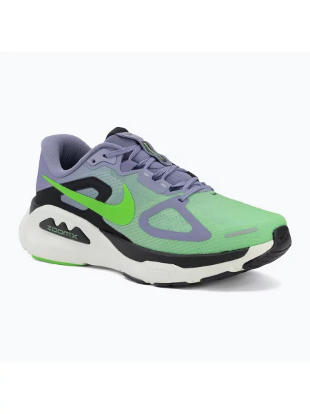 Încălțăminte de alergare pentru bărbați Nike Structure Plus iron purple/off black-sail/voltage green negru
