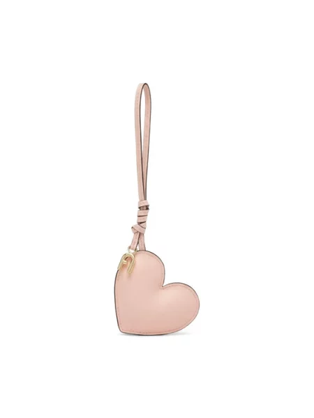 Furla Obesek Padded Heart CN Roza črna