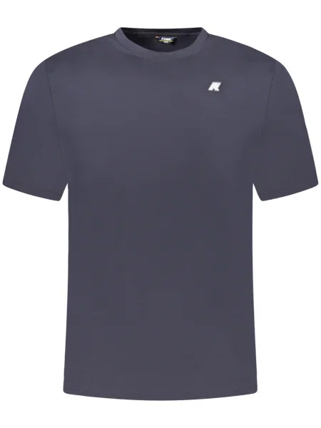 Tricou K-way scurt albastru