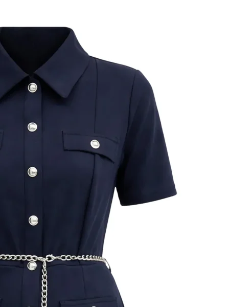Kožna odgovarati kožna torba Michael Michael Kors plava