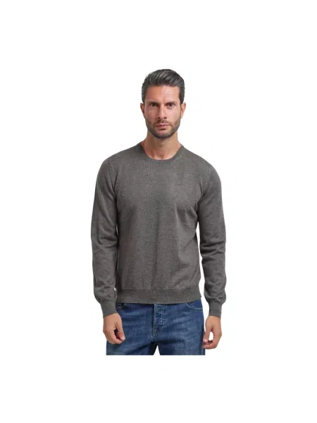 Sweter Gran Sasso wełniany szary