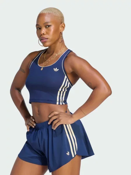 Спортивна майка adidas Clima перероблений синій