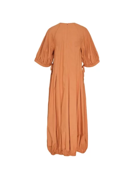 Rochie midi Lee Mathews portocaliu