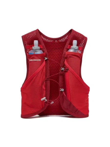 Tekaški telovnik Salomon Active Skin 4 rdeča