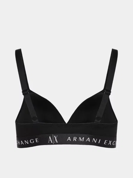 Бюстгальтер Armani Exchange черный