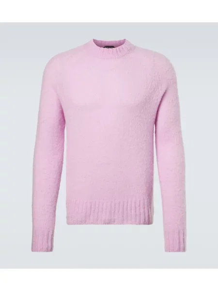 Pulover Tom Ford din cașmir roz