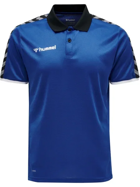 Hummel Tricou funcțional albastru / gri / negru alb
