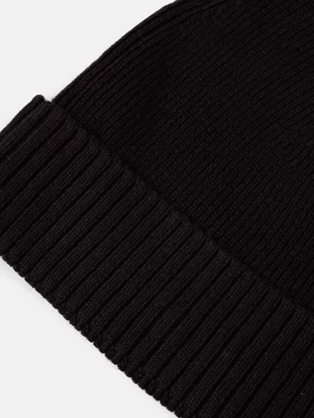 Čepice s příměsí kašmíru Tommy Hilfiger černá