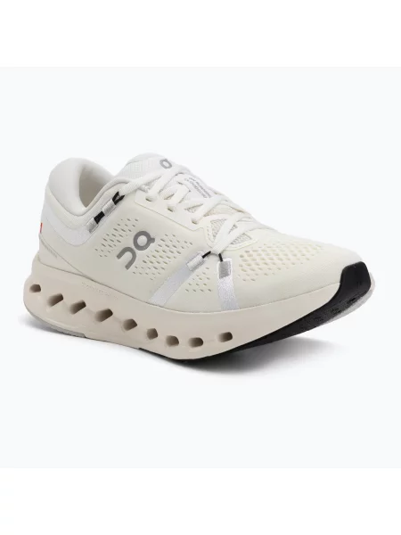 Běžecké boty na běhání On Cloudsurfer 2 Wide bílé