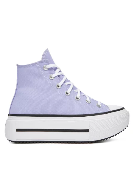 Tenisice Converse Chuck Taylor All Star Lift Double Stack ljubičasta