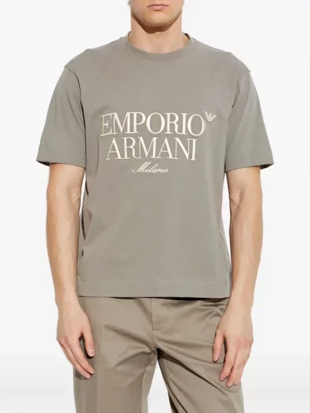 Tricou Emporio Armani gri