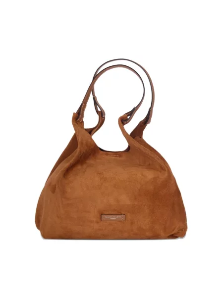 Shopperka Gianni Chiarini skórzana brązowa