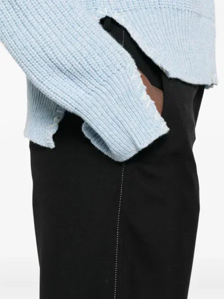 Cropp pantaloni Marni cu dungi negru