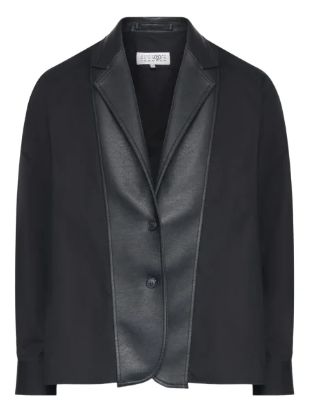 Sacou Mm6 Maison Margiela cu rever negru