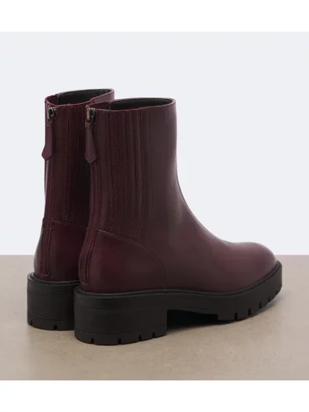 Cizme scurte Aquazzura din piele