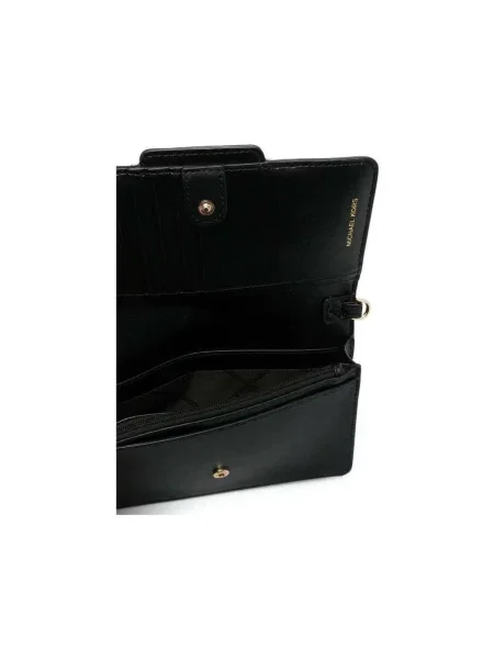 MICHAEL Michael Kors portofel de piele verde negru