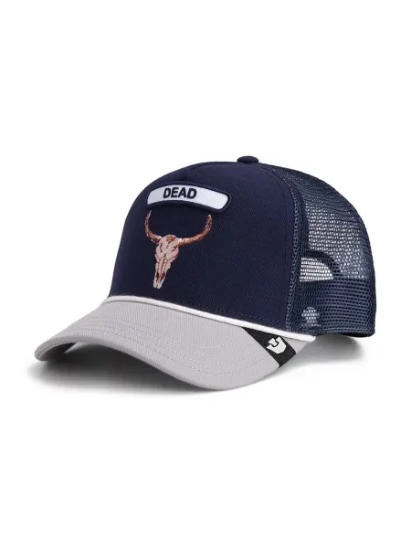 Goorin Bros kapa s šiltom Pop Rocker Skull modra