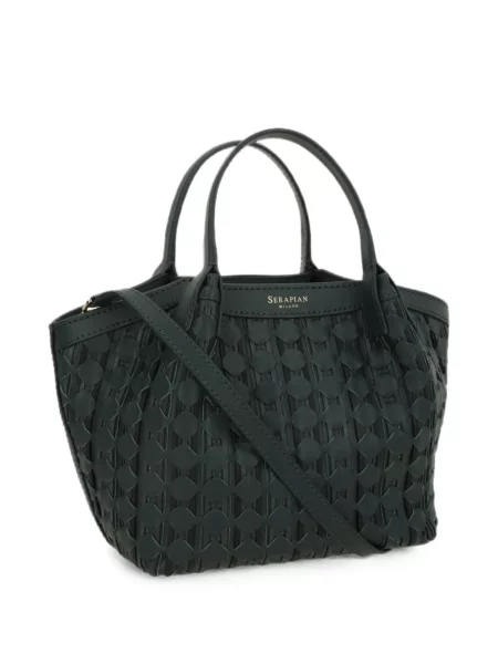 Geantă shopper Serapian verde