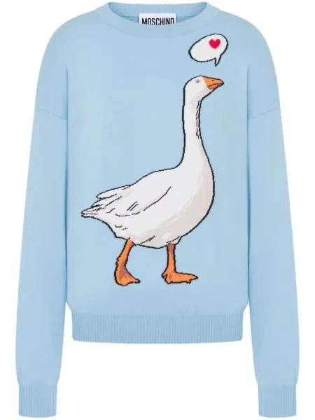 Pulover Moschino albastru