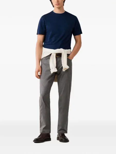 Pantaloni Hackett London din canvas gri