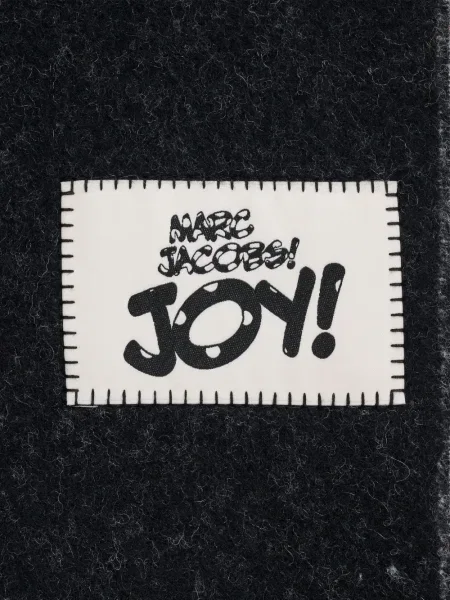 Fular Marc Jacobs cu franjuri negru