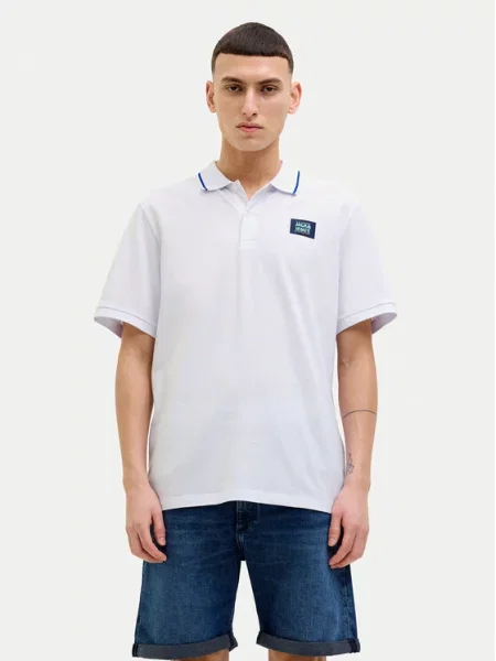 Jack & Jones Polo Hudson biały