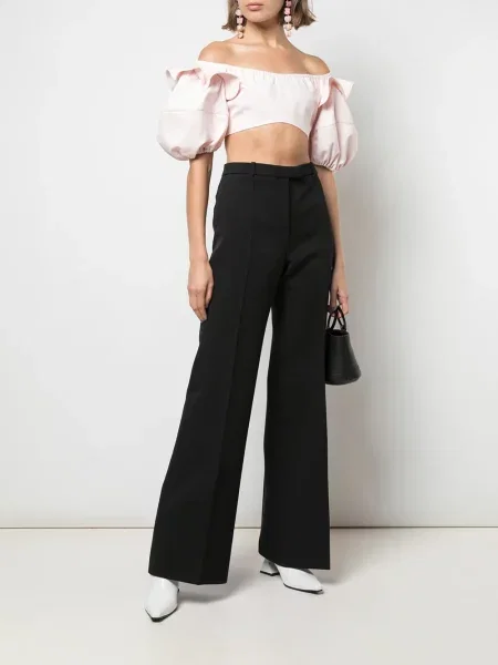 Decupat top Ellery roz