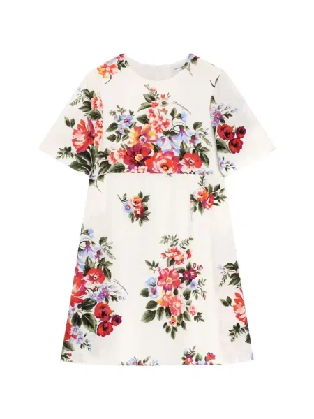 Sukienka dziecięca Dolce And Gabbana biała
